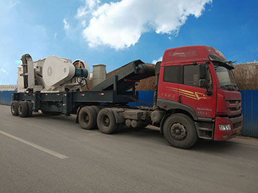 年產150萬噸移動破碎生產線應用于浙江寧波建筑垃圾回收利用