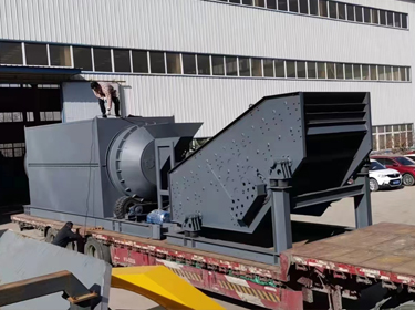 年處理80萬噸建筑垃圾處理全套設備發(fā)往湖北