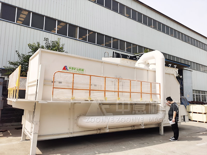 填埋場垃圾分選機風(fēng)選機實地工廠圖片